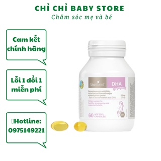 DHA Bio Island cho bà bầu lọ 60 viên mẫu mới nhất
