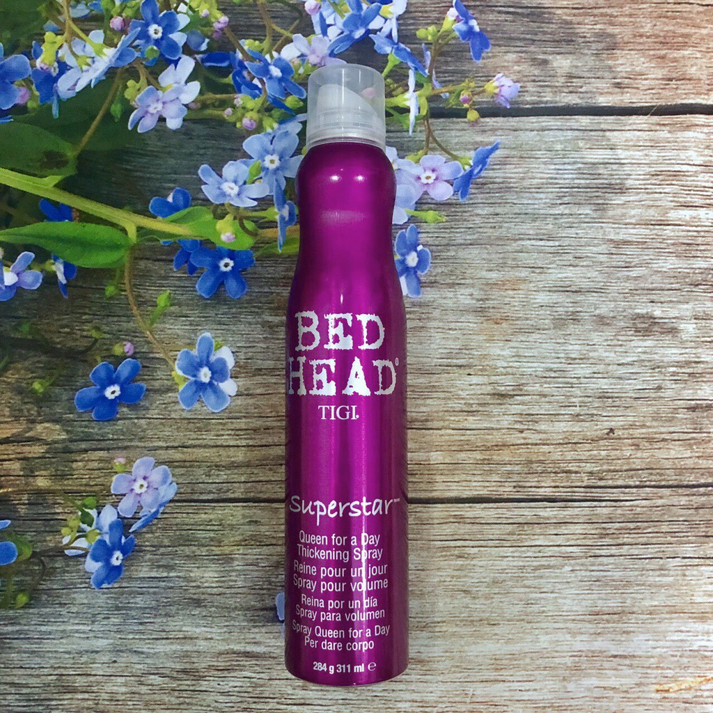 Xịt Tạo Phồng Và Làm Dày Tóc Tigi Bed Head Superstar Queen For A Day (300ml)