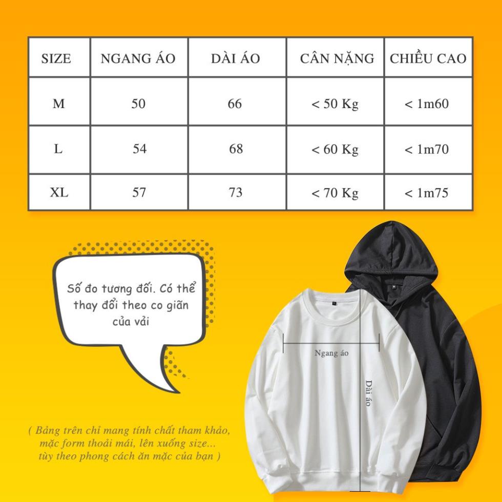 Áo hoodie LIMITA 2 màu đen trắng  áo nỉ bông (N97)