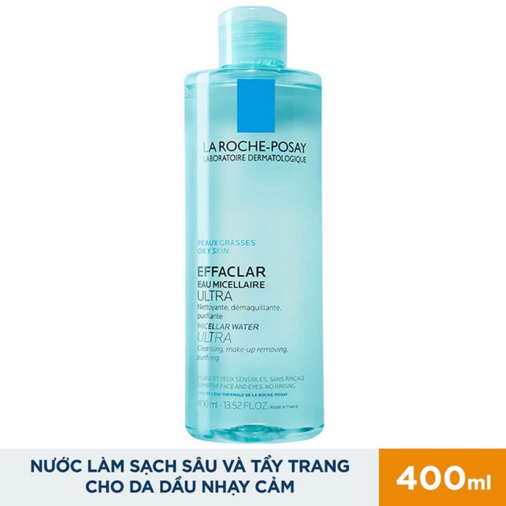 Nước tẩy trang La Roche Posay Dành cho da dầu và da nhạy cảm 400ml | BigBuy360 - bigbuy360.vn
