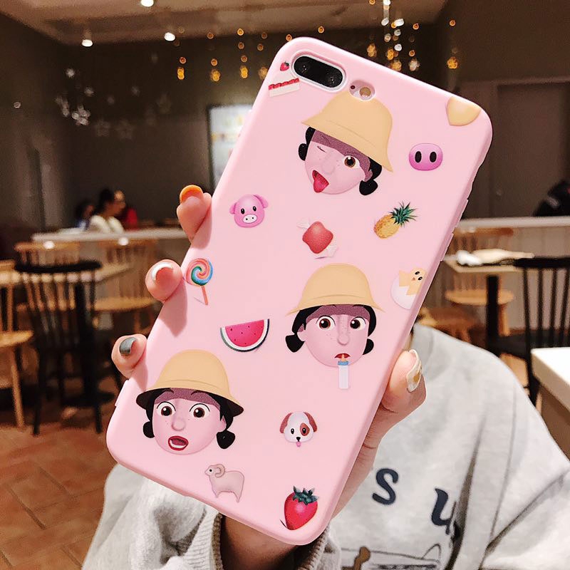 Ốp lưng hình mèo xinh xắn cho điện thoại iPhone 8 7 6s 6 x XR XS Max Plus | BigBuy360 - bigbuy360.vn