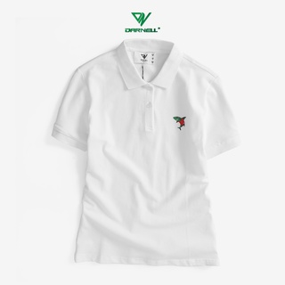 Áo phông polo nữ DARNELL tay ngắn chất cotton siêu mềm mại form tôn dáng, thoáng mát năng động bền màu DN2025