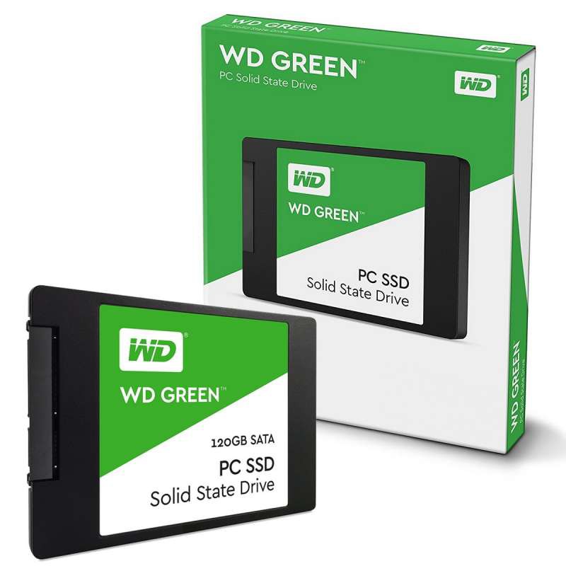 Ổ cứng SSD Western Digital SSD WD Green 120GB 2.5" SATA 3 - WDS120G2G0A - Hàng Chính Hãng