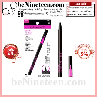Kẻ Mắt Nước Wet n Wild Megaslim Skinny Tip Eyeliner [BeNineteen]
