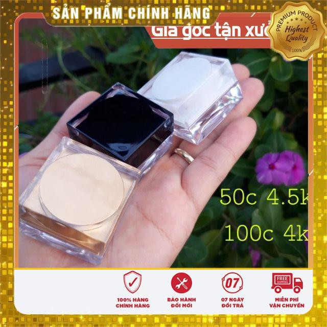 Hủ Đựng Kem ❤ TRÙM SỈ ❤ Hũ chiết kem vuông 5g , Hũ mỹ phẩm , phụ kiện du lịch