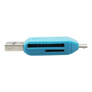Đầu đọc thẻ 3 trong 1 USB 2.0 + TF/Micro SD/SD