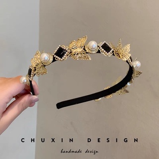 Bờm-cài tóc băng đô đính đá sang chảnh
