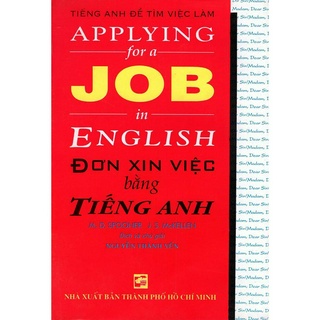 Sách - Đơn Xin Việc Bằng Tiếng Anh