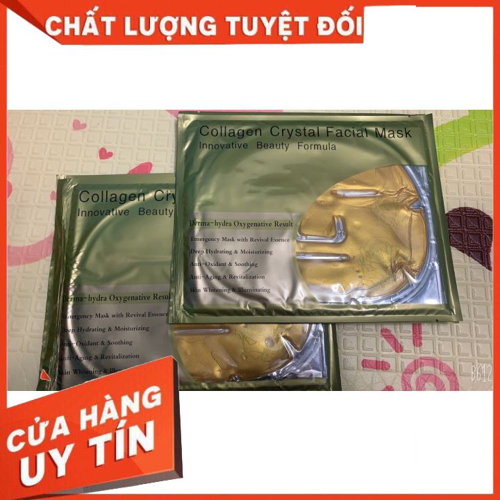 Mặt nạ collagen dưỡng trắng dưỡng ẩm làm khít lỗ chân lông  có 3 màu cho bạn lựa chọnn gồm  màu  vàng  trắng  và đen