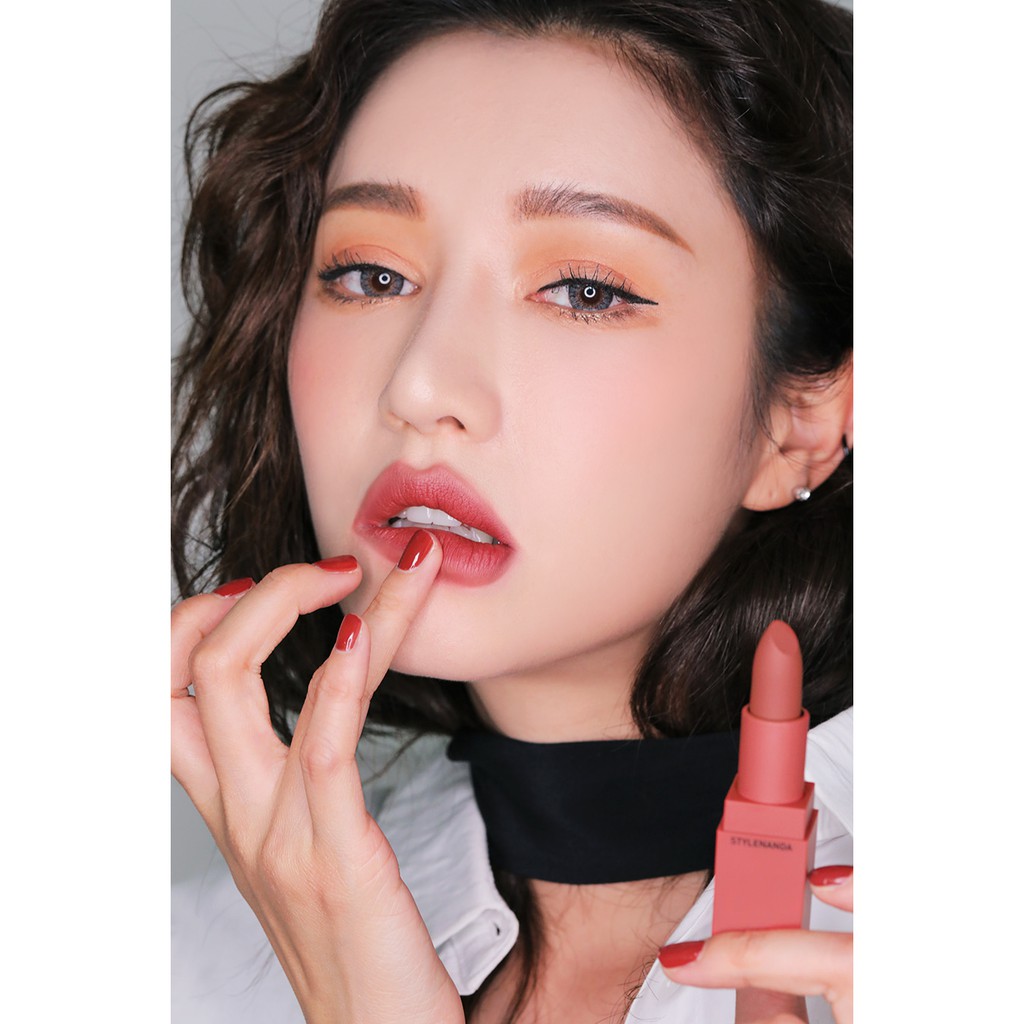 Son thỏi lì 3CE Mood Recipe Matte Lip Color màu 221 Mellow Flower