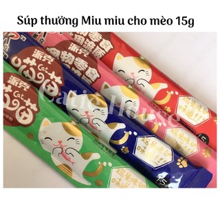 Súp thưởng Miu miu cho mèo 15g