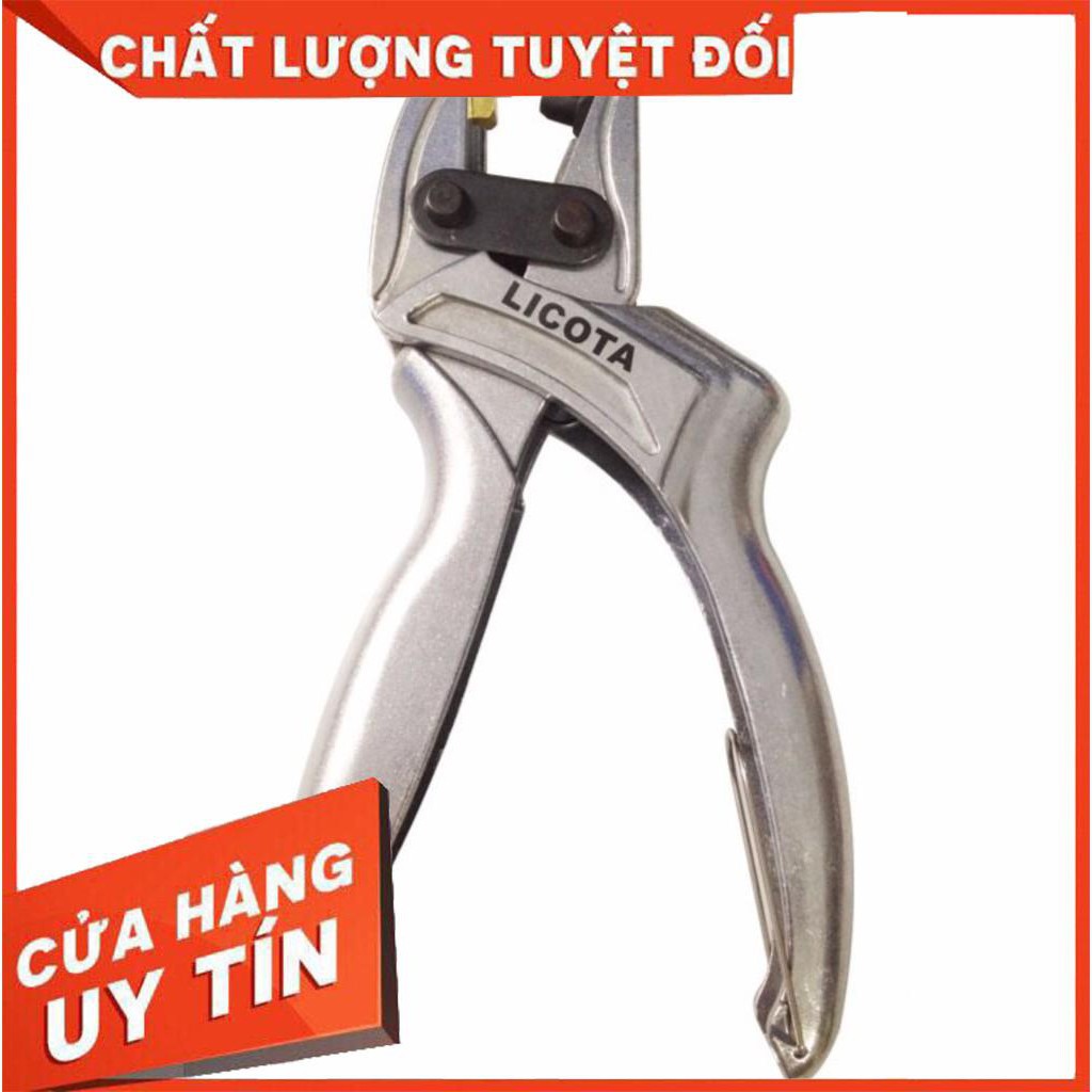 Kìm bấm lỗ dây nịt cao cấp Licota (kèm khoen) -  AGP-LP04S