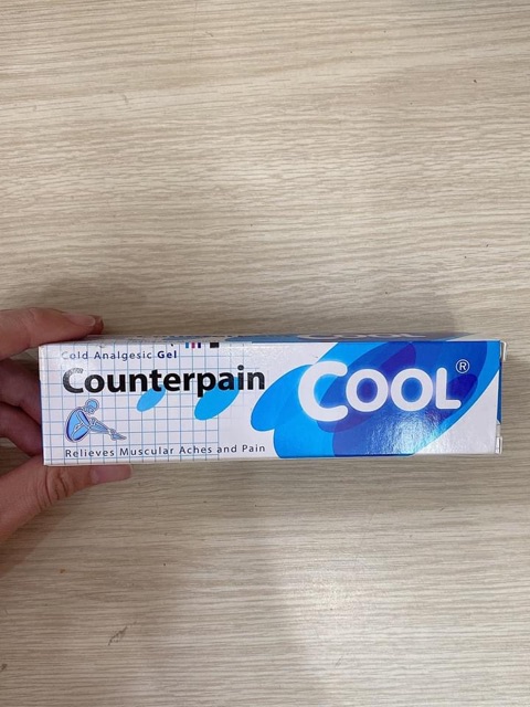 Dầu xoa bóp, dầu lạnh Counterpain Cool Thái Lan /tuýp 60g