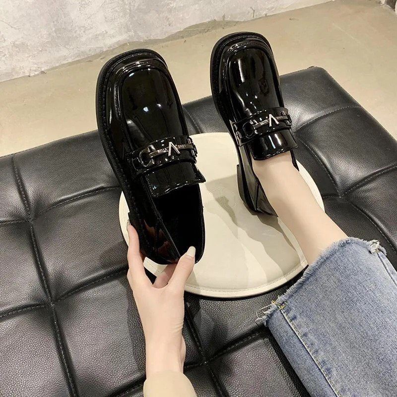 (ORDER BIGSIZE) Giày oxford Marijane hài tiểu thư mũi vuông 40 41 42 43 | BigBuy360 - bigbuy360.vn