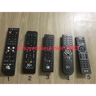Remote điều khiển đầu thu truyền hình K+