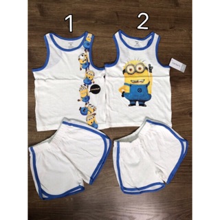 Bộ ba lỗ Minion Carter bé trai 