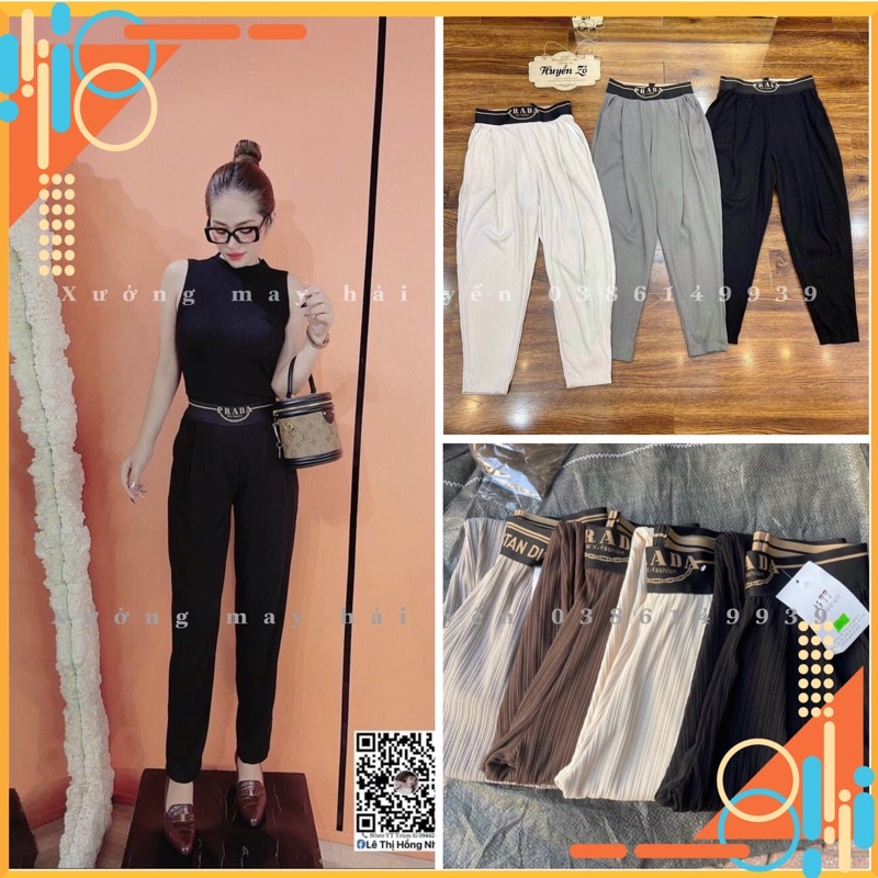 [Siêu phẩm] Quần nhũ cạp siêu hót ảnh thật bảng màu