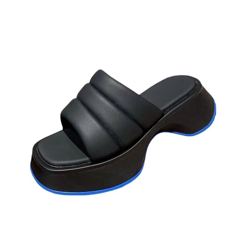 Dép Quai Ngang Đế Dày Thời Trang Dành Cho Nữ