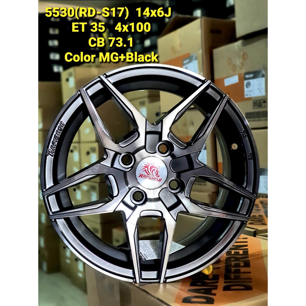 Mâm đúc 14 inch lắp cho xe Nissan Sunny , Ford Laser , Mitsubishi Gala