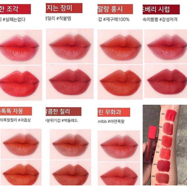 Son Kem Lì Black Rouge Airfit Velvet Version 1, 2, 3, 4 | BigBuy360 - bigbuy360.vn