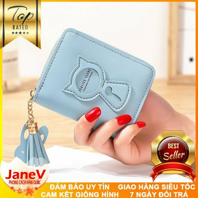 Ví Cầm Tay Nữ ngắn Cao Cấp Sang Trọng Phong Cách Hàn Quốc TVNN145-loại ngắn