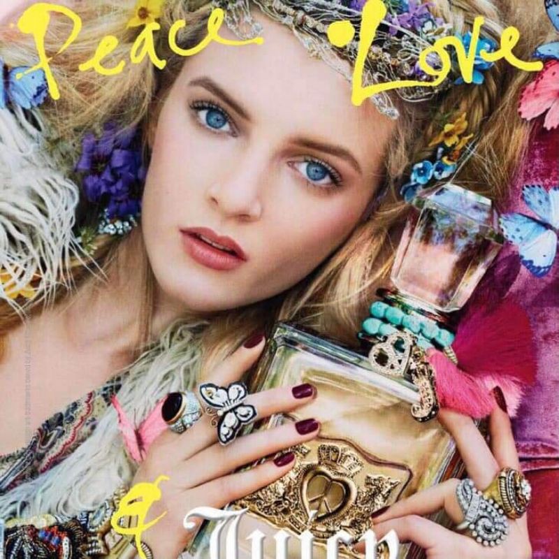 Nước hoa Peace love Juicy Couture 5ml trẻ trung nữ tính quyến rũ hương hoa cỏ nhẹ nhàng | Thế Giới Skin Care