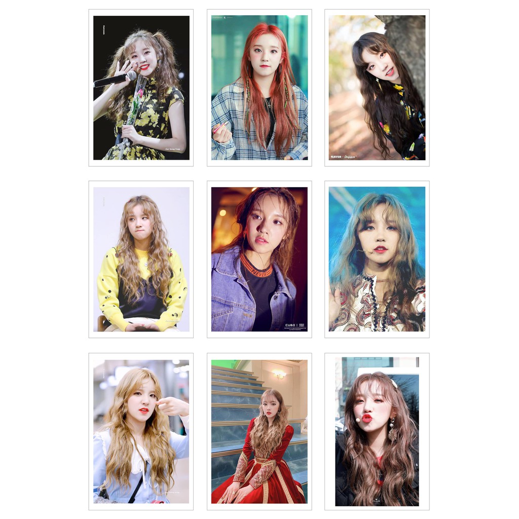 Lomo Card Ảnh (G)I-DLE - SONG YUQI ( TỐNG VŨ KỲ) gồm 54 ảnh