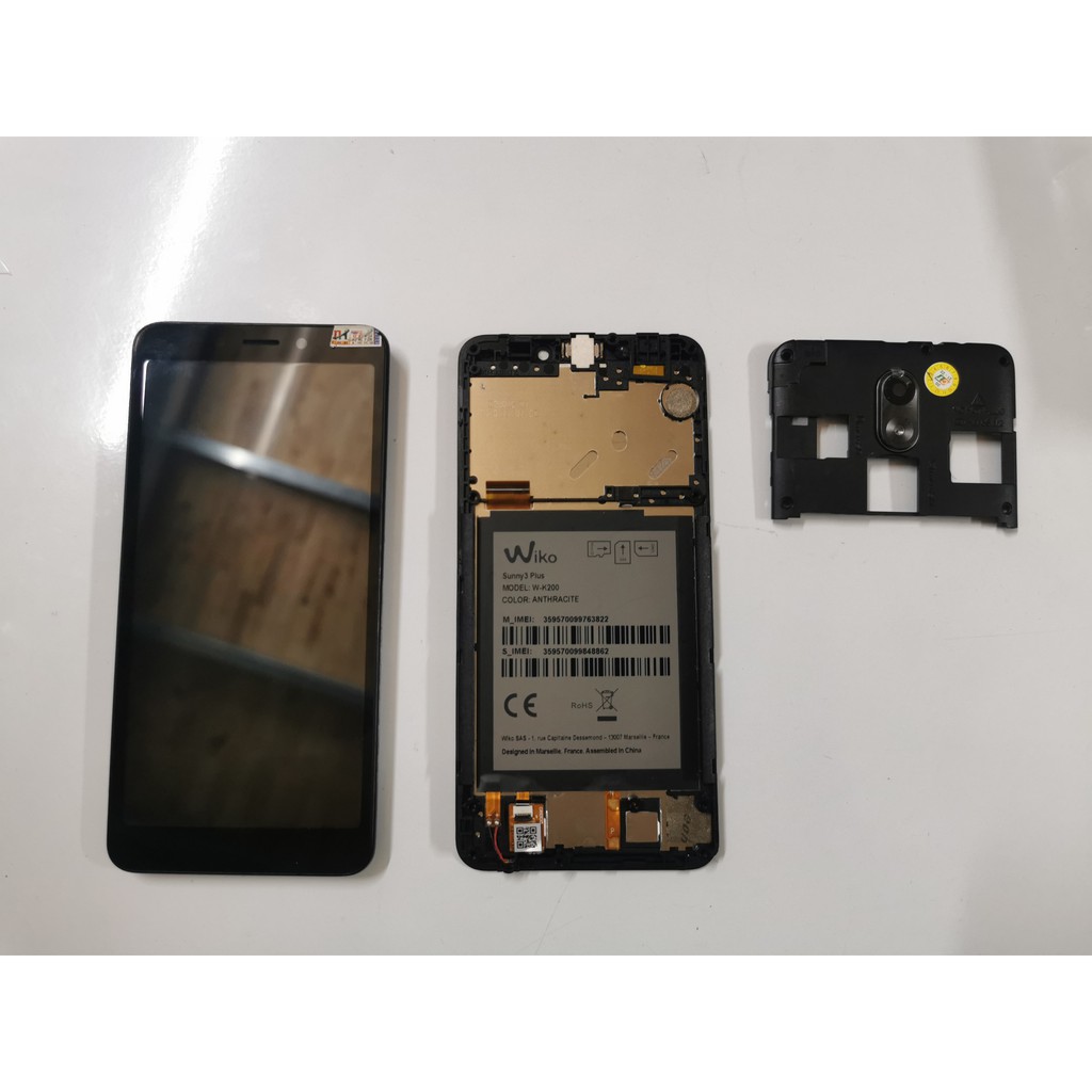 BỘ MÀN HÌNH WIKO SUNNY 3 PLUS ZIN BÓC MÁY