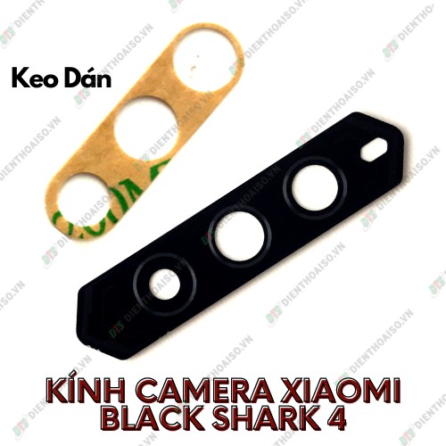 Kính camera xiaomi black shark 4 kèm keo dán