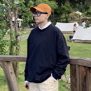 Áo sweater trơn unisex
