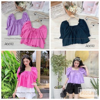 Áo babydoll ( hình thật , đổi trả nếu không giống hình )