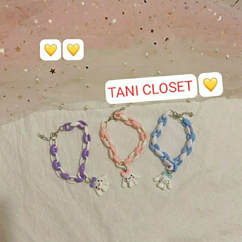 Lắc Tay Sắc Màu Cinnamoroll Xinh Xắn