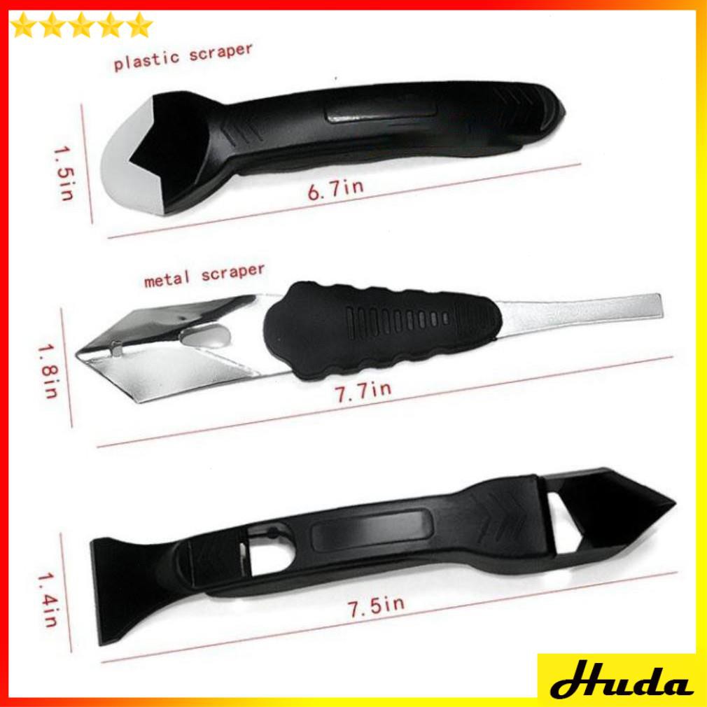 Bộ dụng cụ miết silicon làm mạch keo silicone 8 món - đồ làm mộc