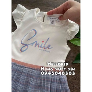 Váy Smile ren kẻ