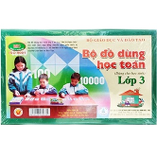 Bộ dụng cụ thực hành toán lớp 3 mic giá rẻ dcht
