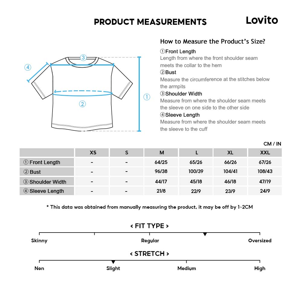 Áo thun Lovito in họa tiết phong cách vintage đơn giản L00241 (màu đen/ trắng) | WebRaoVat - webraovat.net.vn