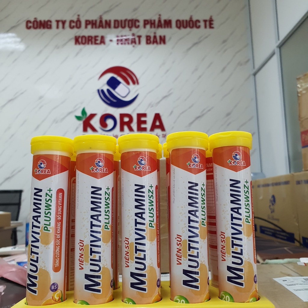 Viên sủi bổ sung vitamin Multivitamin ❤️FREESHIP❤️ tăng sức đề kháng Tuýp 20 viên [ Hàng chính hãng]