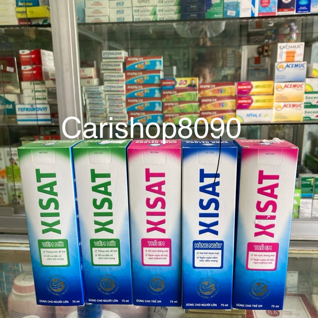 xịt mũi xisat