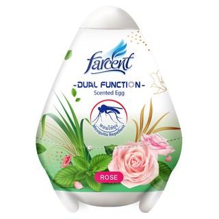 Sáp Thơm - Đuổi Muỗi Hình Trứng Farcent 170g - Hương hoa Hồng & sả(Mới)