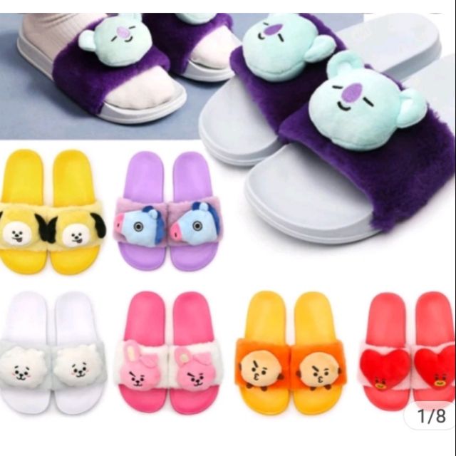 Dép bông BT21 HÀNG UNOFF