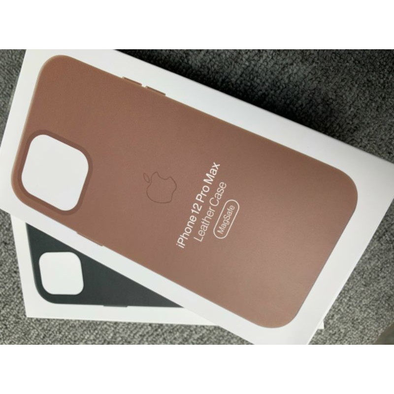 Ốp lưng da Leather case IPhone 12, 12 Pro, 12 Pro Max hỗ trợ sạc không dây MagSafe Full Box siêu xịn