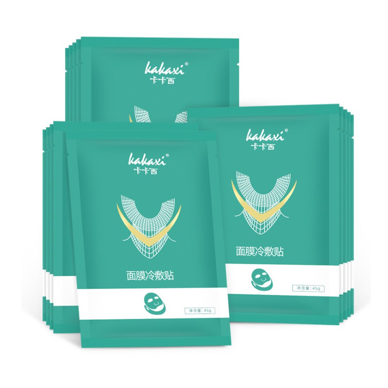 Hộp 5 miếng - Mặt Nạ V-line Premium Mask giúp gương mặt thon gọn hơn
