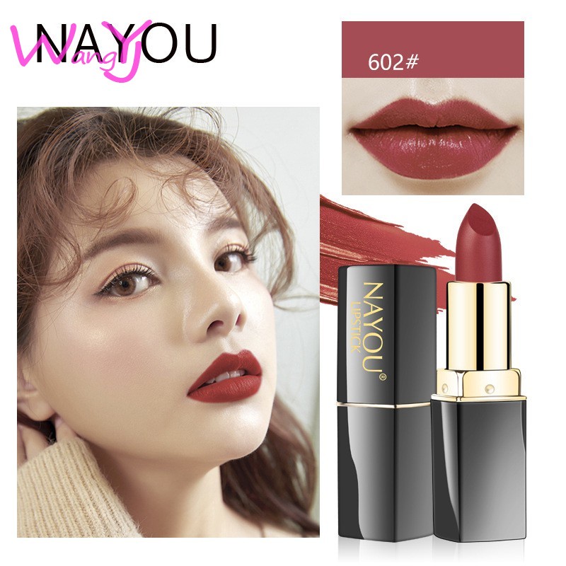 Son Bóng Dưỡng Ẩm Không Thấm Nước Nayou