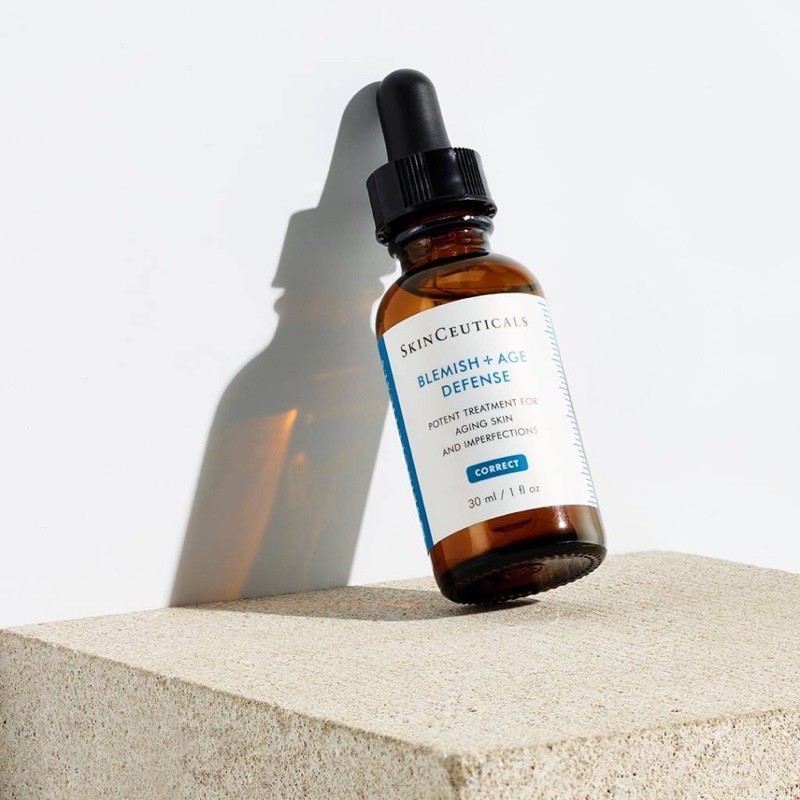 Serum ngăn ngừa và giảm mụn và chống lão hoá Skinceuticals blemish + age defense - Chính hãng