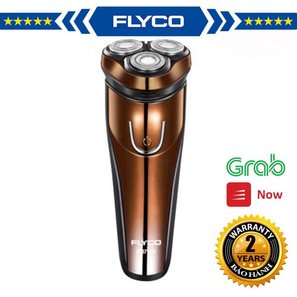 Máy Cạo Râu Flyco 3 Lưỡi Kép Thân Máy Chống Nước FS371VN Hàng Chính Hãng  AK FM