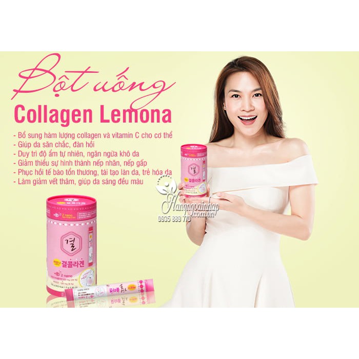 ⚡Sẵn Hàng⚡ Collagen lemona hàng xách tay Hàn Quốc 💥CHÍNH HÃNG💥 Sản phẩm HOT