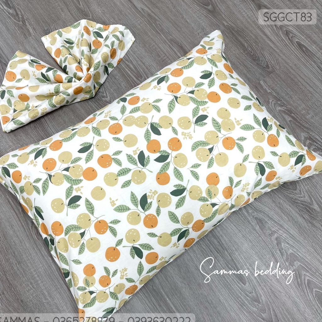 Bộ Ga Trải Giường Hoa Nhí Dễ Thương, Drap Thun Bọc Nệm Cotton 100%