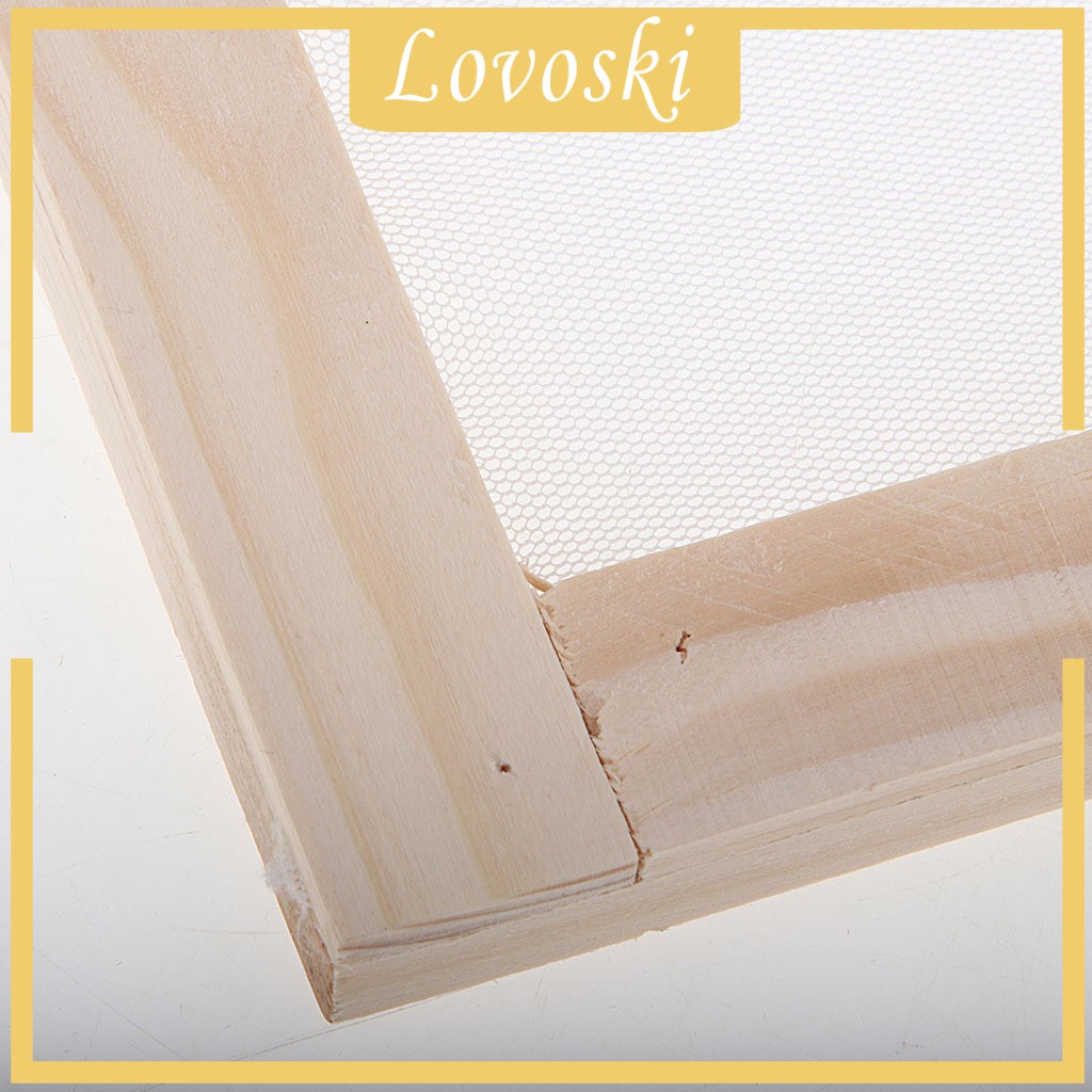 [Lovoski] Bộ 2 Khuôn Làm Giấy A4 Nghệ Thuật Tái Chế Được