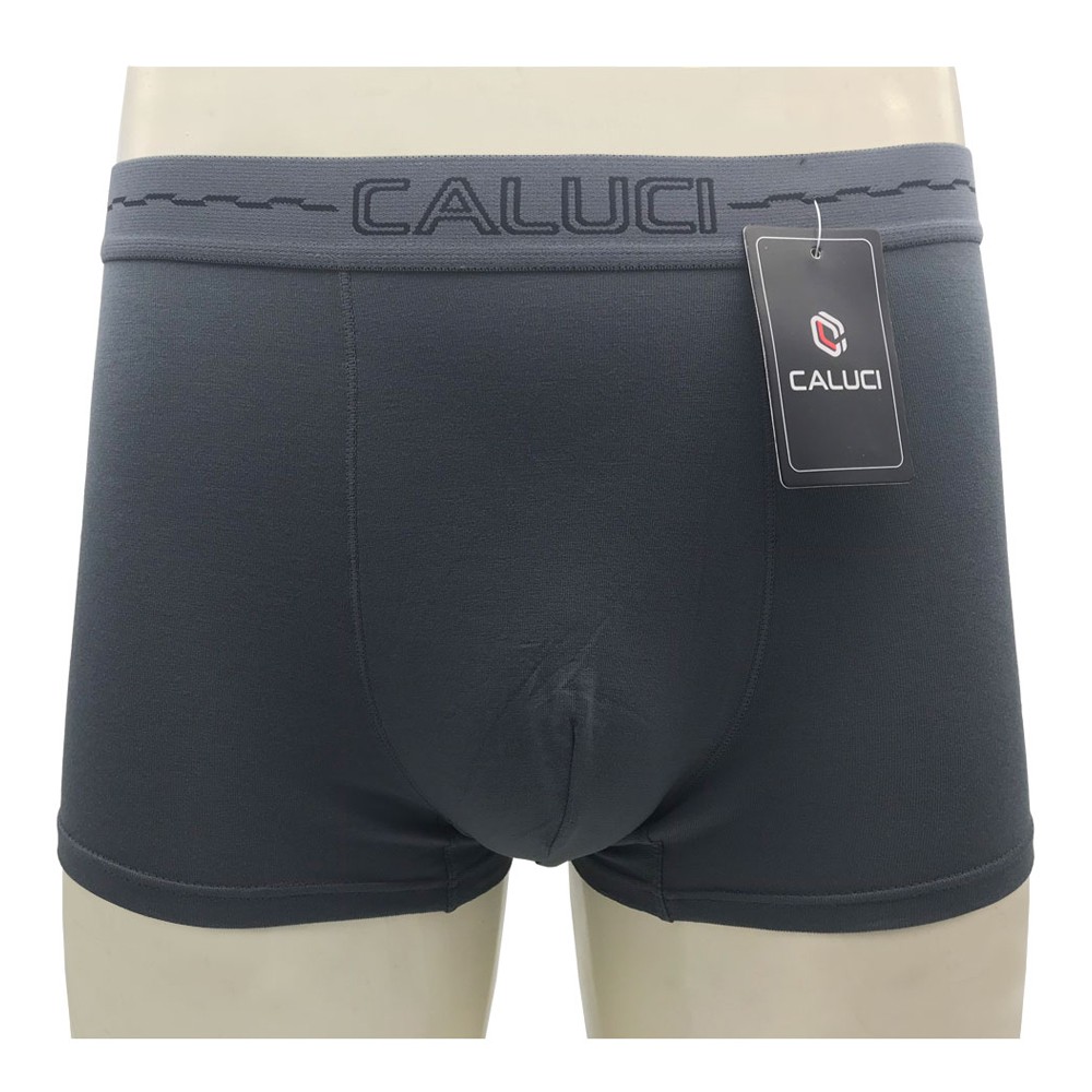 Combo 3 quần lót nam sợi tre Boxer CALUCI CBX06, vải Bamboo kháng khuẩn, an toàn