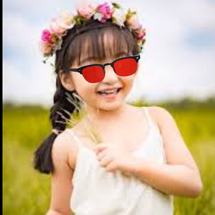 Kính mát mắt kinh râm cho bé trai bé gái chống tia UV chống bui thời trang trẻ em cá tính CL01